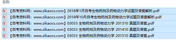 03033生物药剂及药物动力学自考历年真题及答案汇总