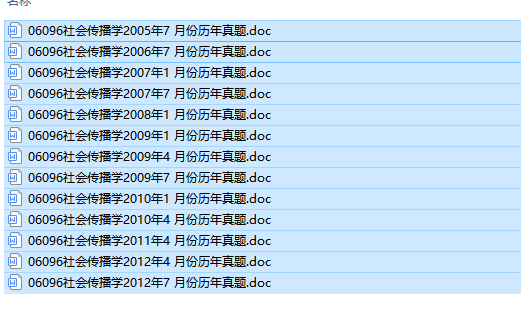 全国卷自考06096 社会传播学历年试题及答案（持续更新中）